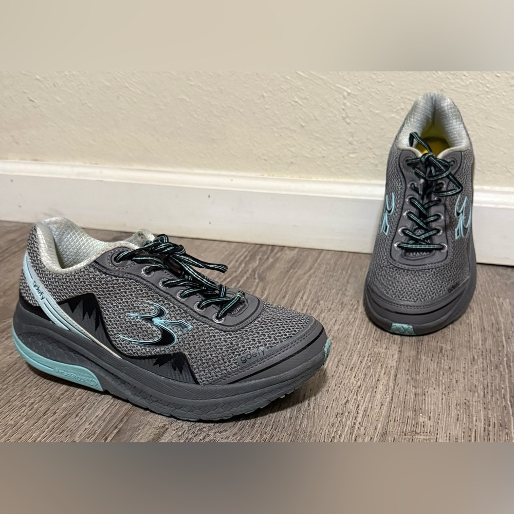 Gravity Defyer GDEFY Mighty Walk Women’s Athletic Shoes | Gray Teal | Size 6 - Picture 2 of 7